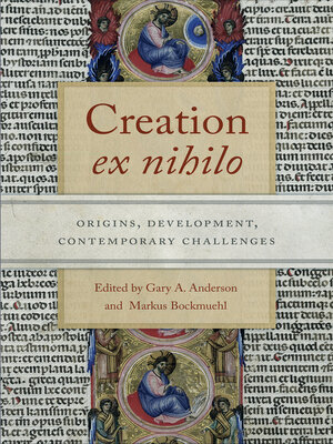 cover image of Creation ex nihilo